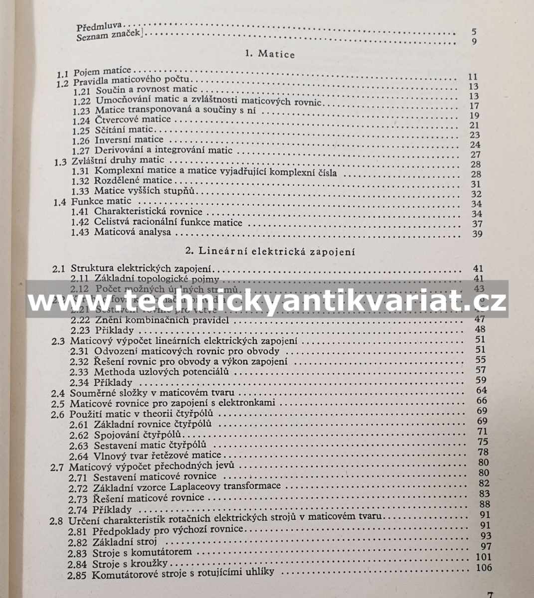 Použití matic a tensorů v theoretické elektrotechnice - Miroslav Promberger (1955)