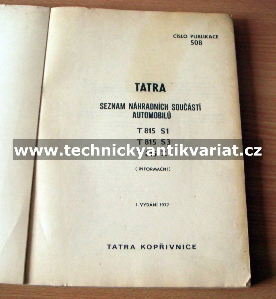 Tatra 815 - S1, S3, Z