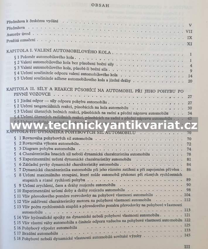 Theorie automobilů - A .E. Čudakov (1952)