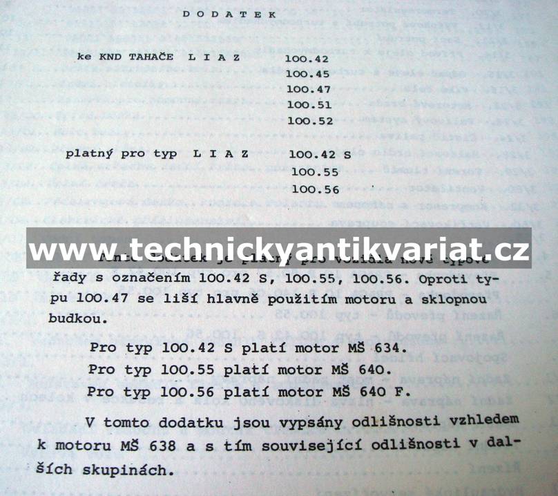 Liaz 100.42, 100.55, 100.56