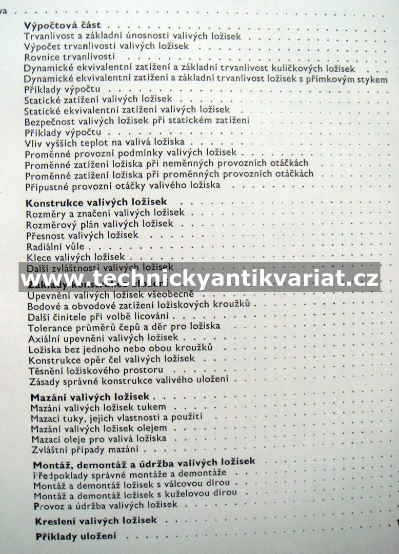 Valivá ložiska ZKL