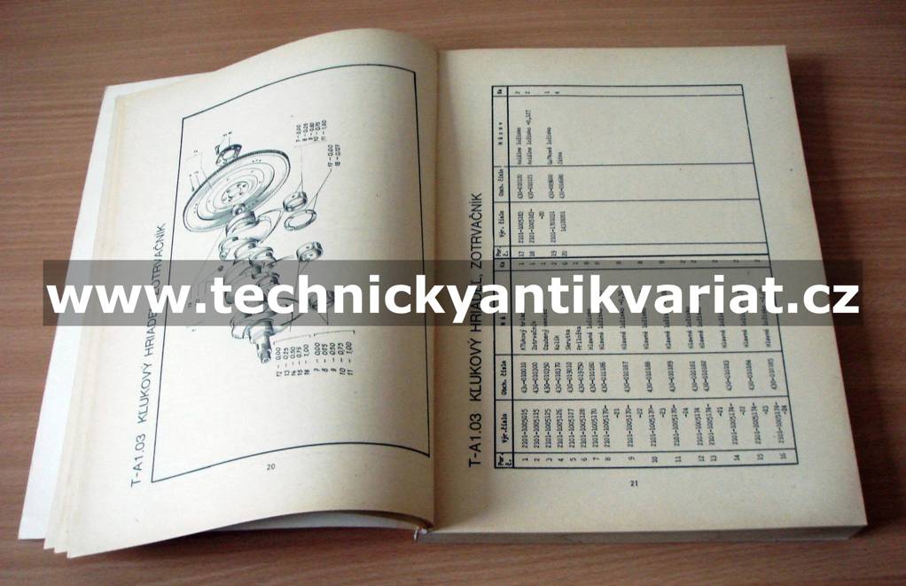 Vaz 2101 - katalog náhradních dílů (1973)