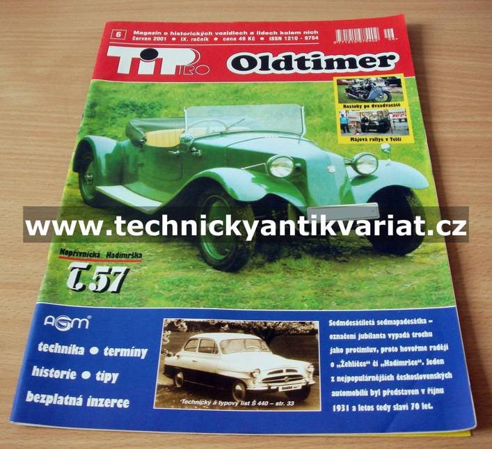 Tip pro Oldtimer 6/2001