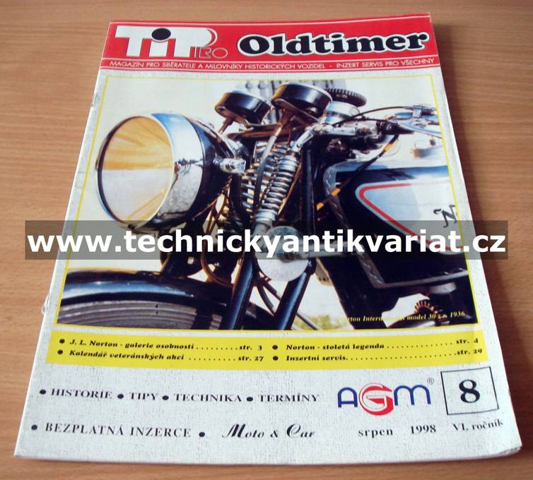 Tip pro Oldtimer 8/1998