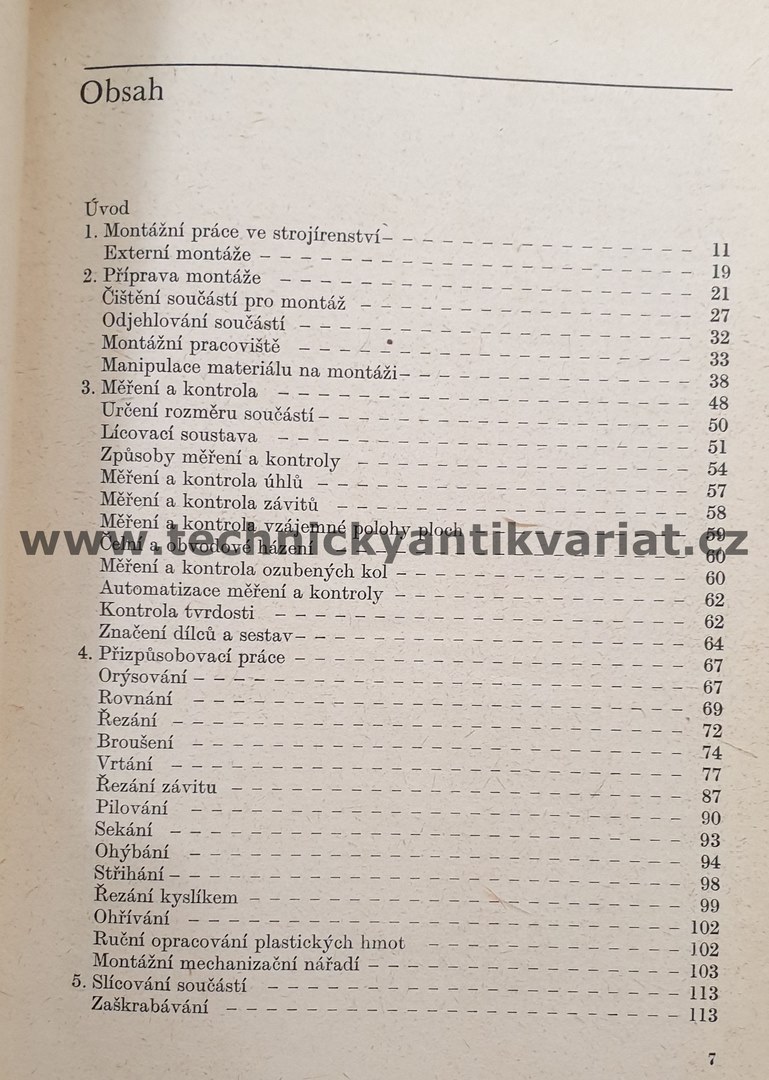 Kvalifikační příručka montéra - Rudolf Krnák (1971)
