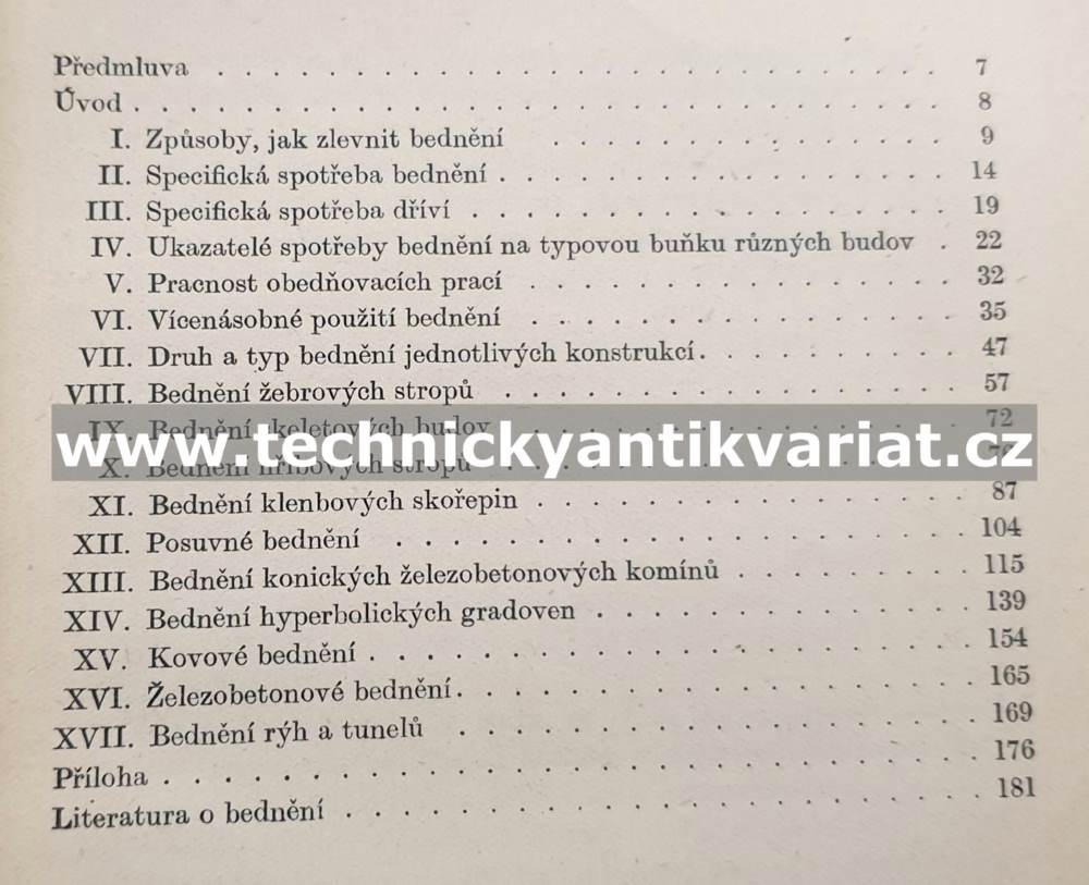 Bednění železobetonových průmyslových staveb - V.M. Useko (1954)