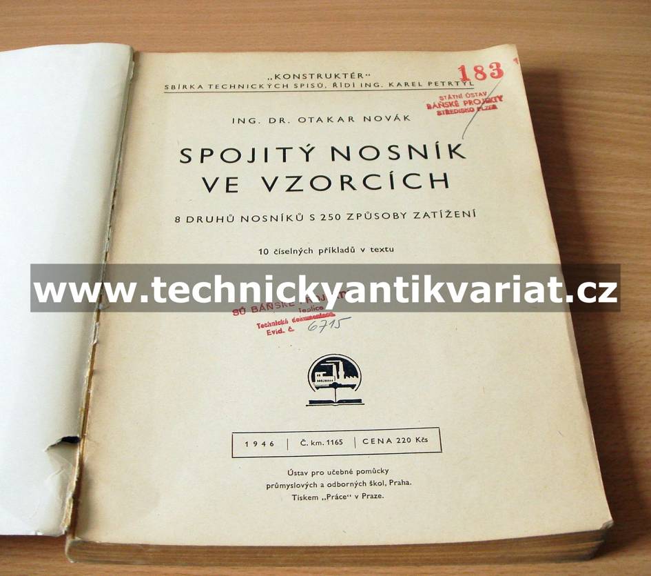 Spojitý nosník ve vzorcích