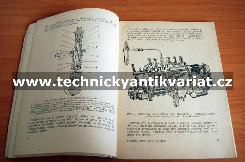Obsluha vstrekovacieho zariadenia naftových motorov - Jaromír Indra (1955)