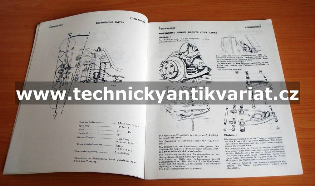 Renault 1094 - Provisorisches Reparaturhandbuch (1963)