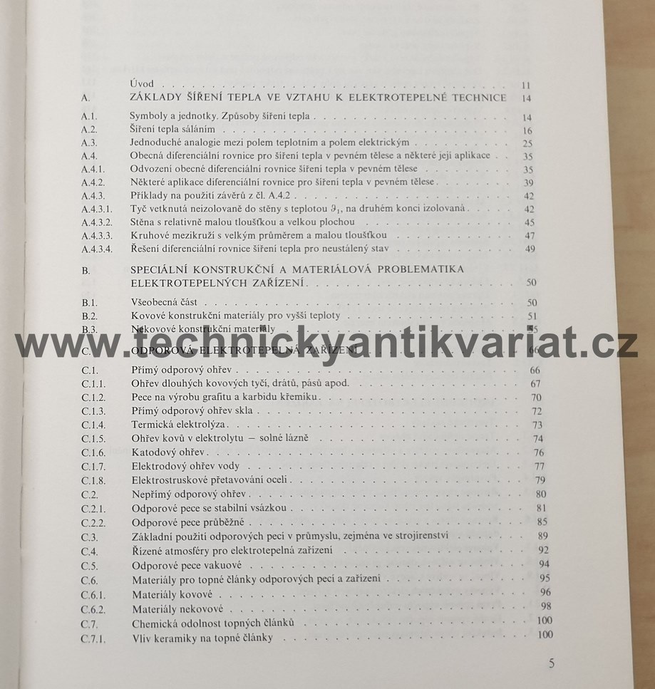 Elektrotepelná technika - Josef Rada (1985)