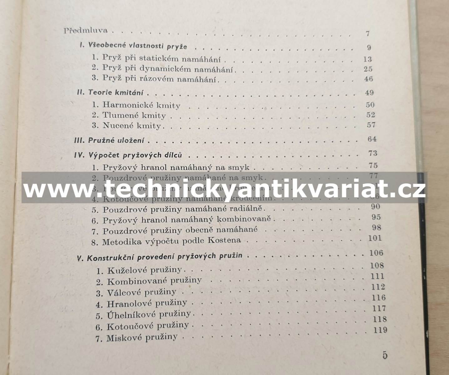 Pryž jako konstrukční materiál - Josef Holub (1967)