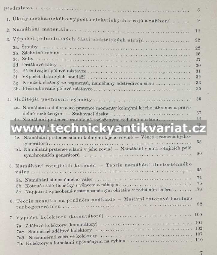 Mechanika elektrických strojů točivých - Jaroslav Kožešník (1960)