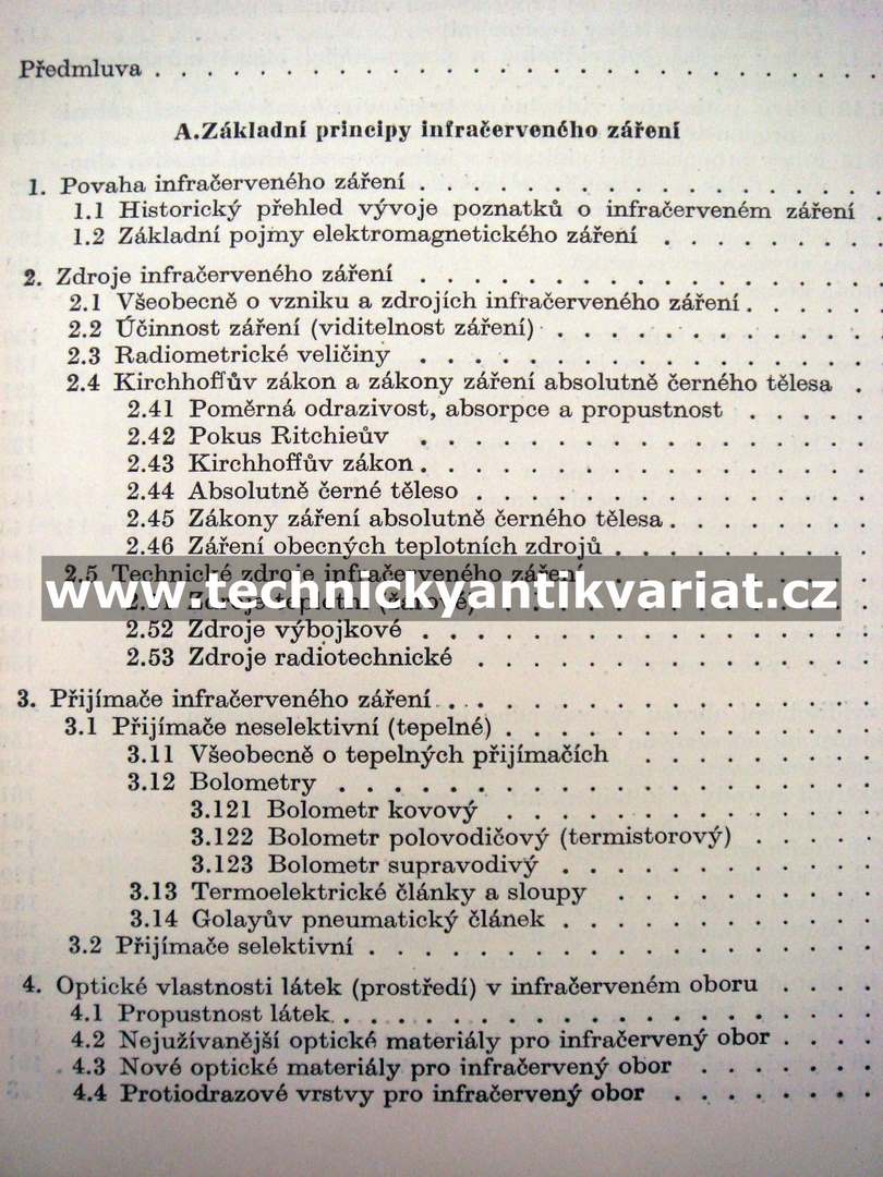 Infračervené zařízení a jeho využití - Antonín Vaško (1963)