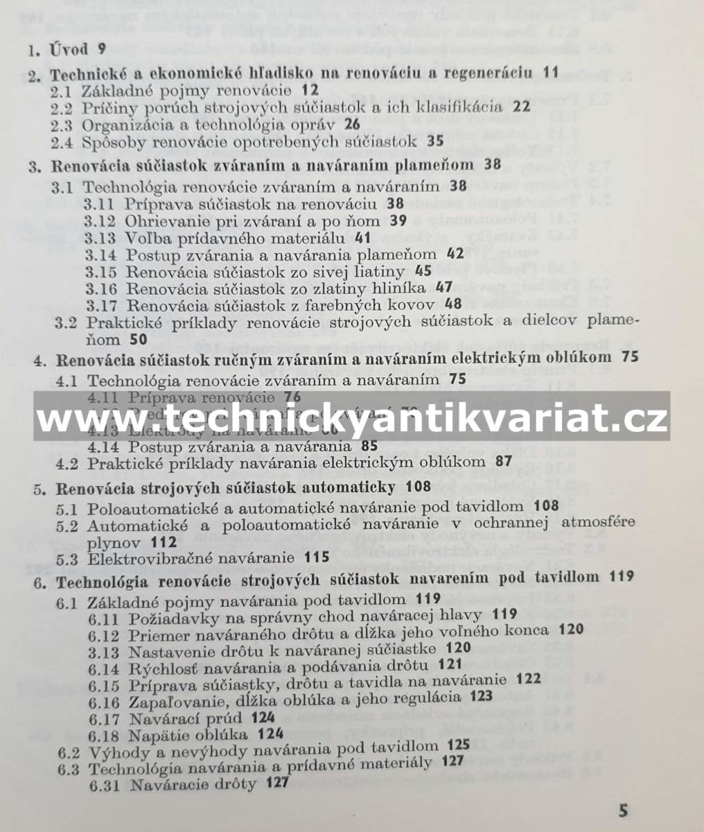 Renovácia strojových súčiastok - Sitniansky, Bobro (1966)