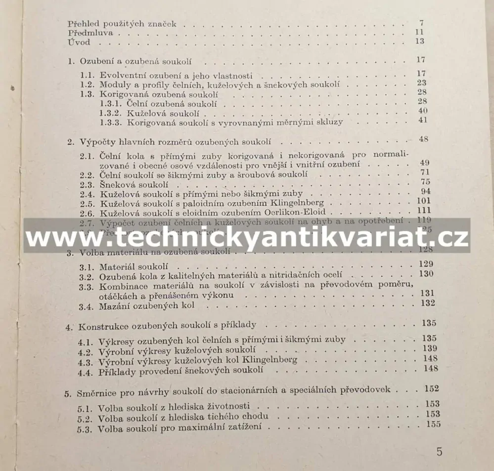 Konstrukce a výpočty ozubených soukolí pro převodovky - Charuza, Walter (1967)