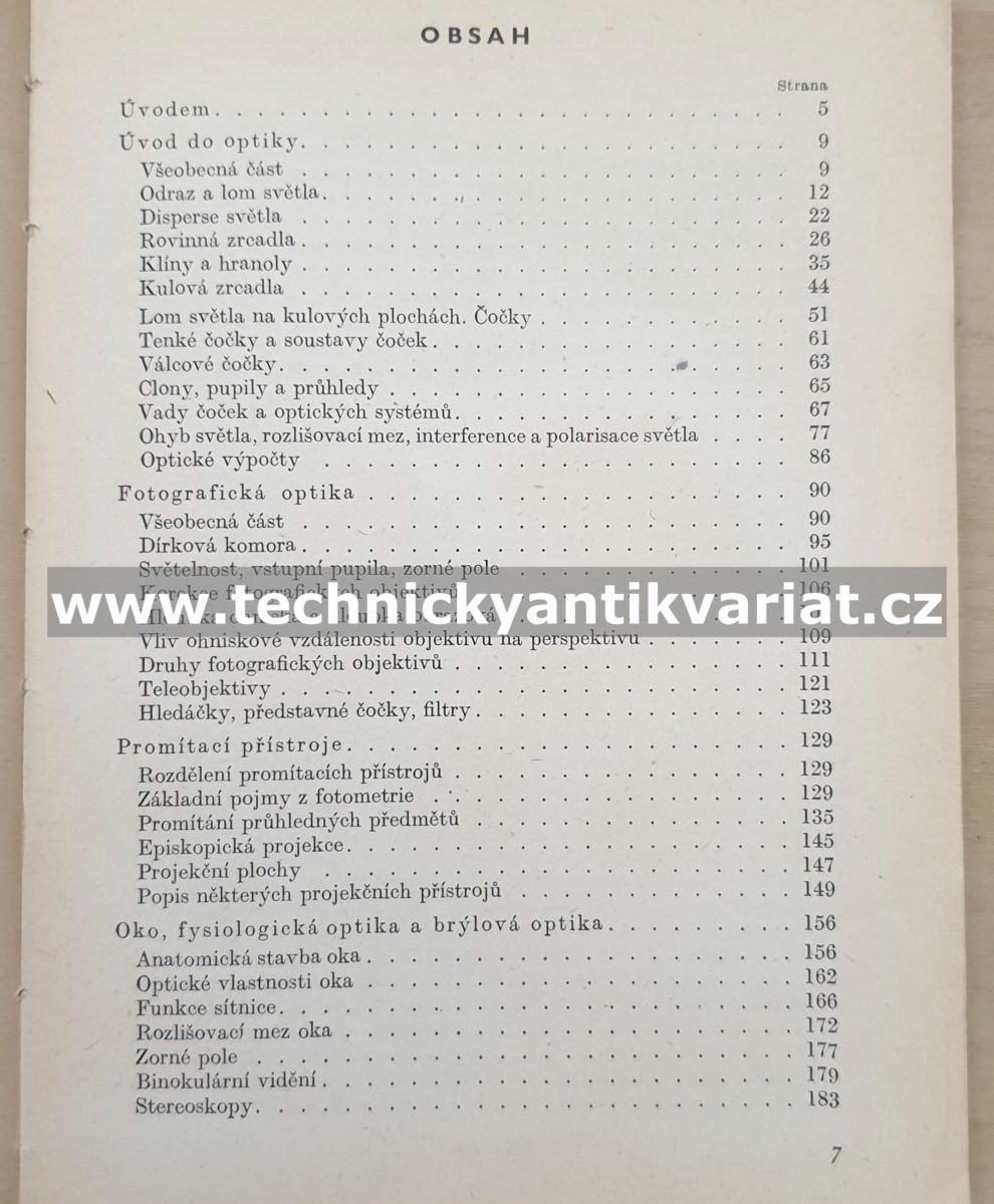 Technická optika - Jaromír Hajda (1951)