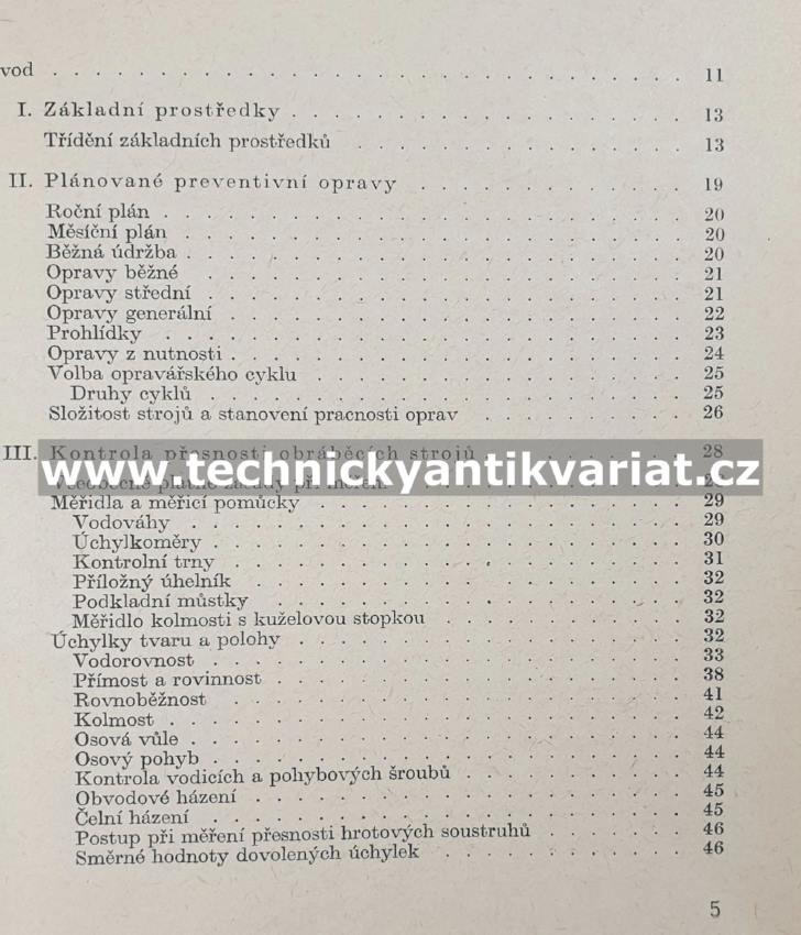 Technologie oprav strojů a zařízení - Rousek, Kareis (1967)