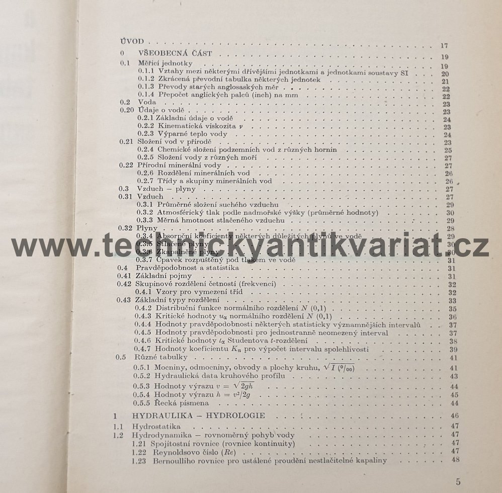 Vodovodní a kanalizační tabulky -  J. Herle  (1983)