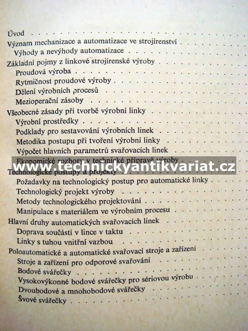 Projektování svařovacích linek
