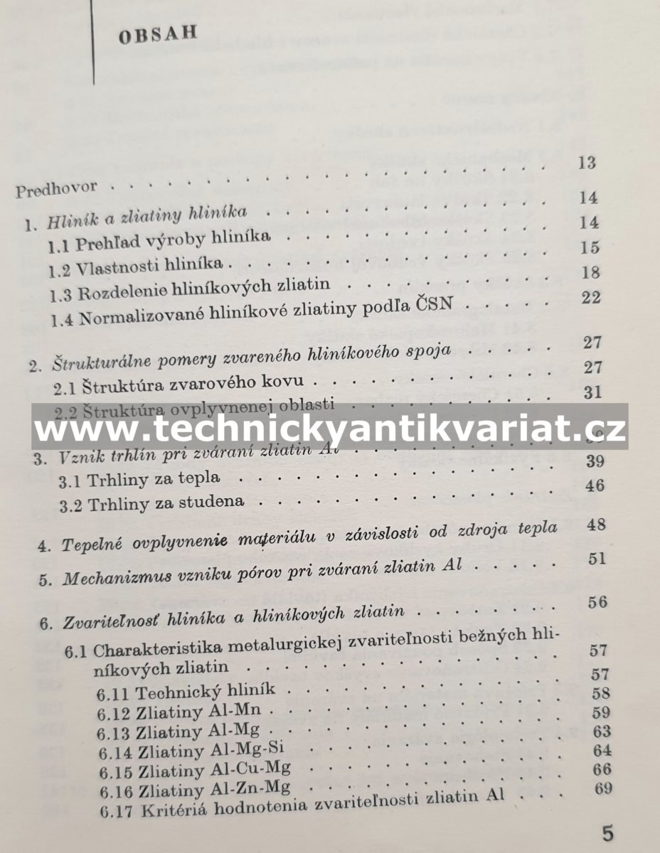 Zváranie a rezanie hliníka - Novotný, Holásek, Matejec (1975)