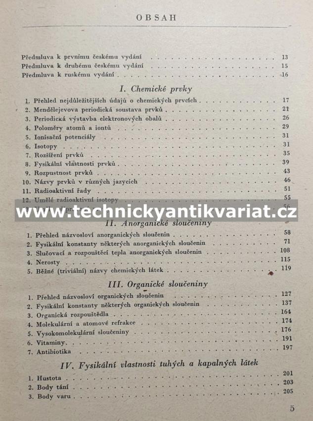 Malá chemická příručka - V. I. Perelman (1955)