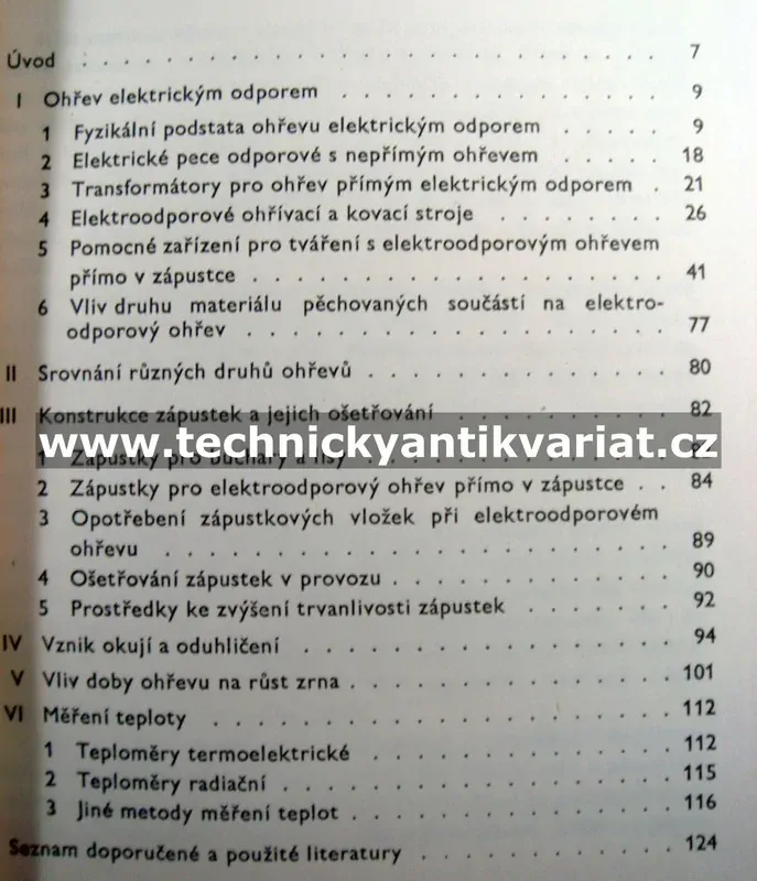 Elektrický ohřev vlastním odporem - Zdeněk Vysloužil