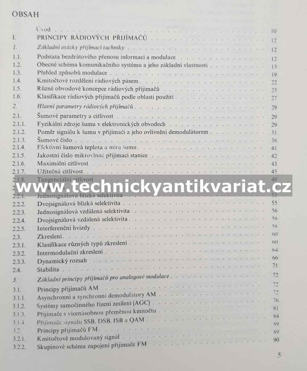Vysokofrekvenční přijímací technika - Václav Žalud (1986)