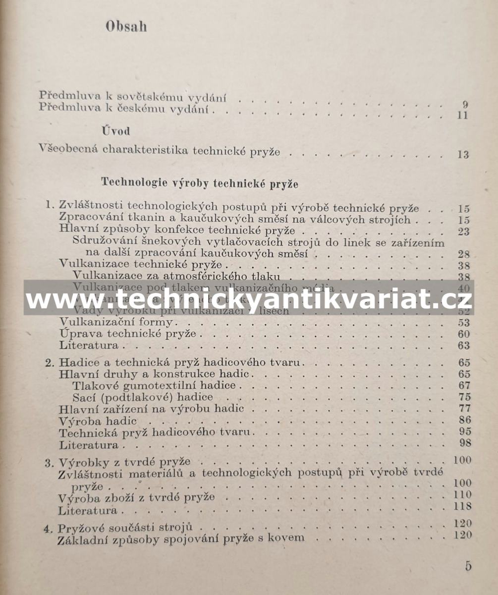 Technická pryž - V. A. Lepetov (1962)