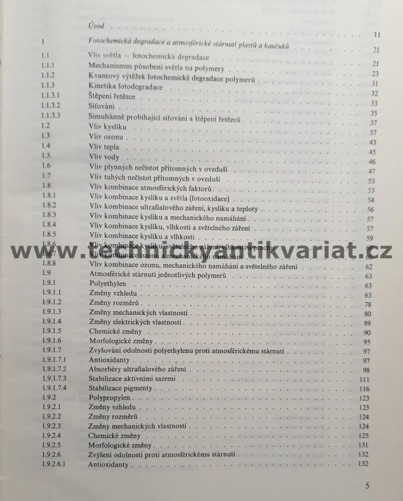 Odolnost plastů a pryží - Břetislav Doležal (1981)