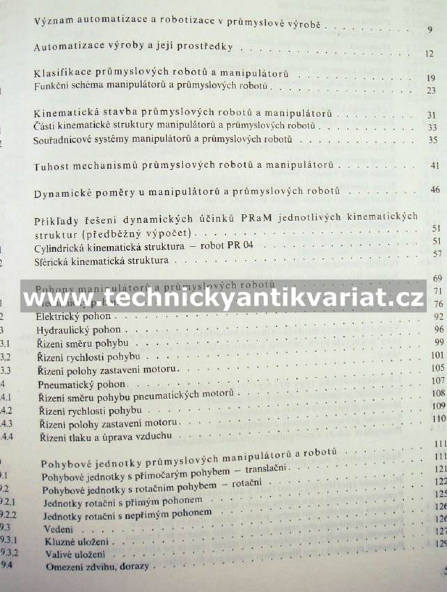Průmyslové roboty a manipulátory - Chvála, Matička, Talácko (1990)