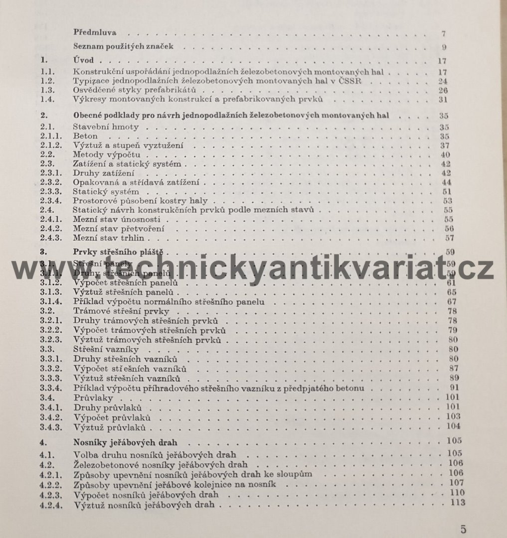 Montované železobetonové haly - Tomáš Vaňura (1977)