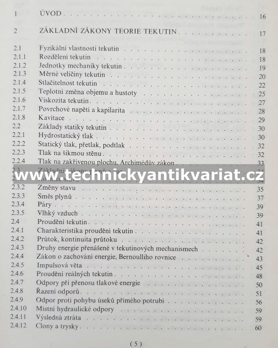 Tekutinové mechanismy - Pivoňka (1987)