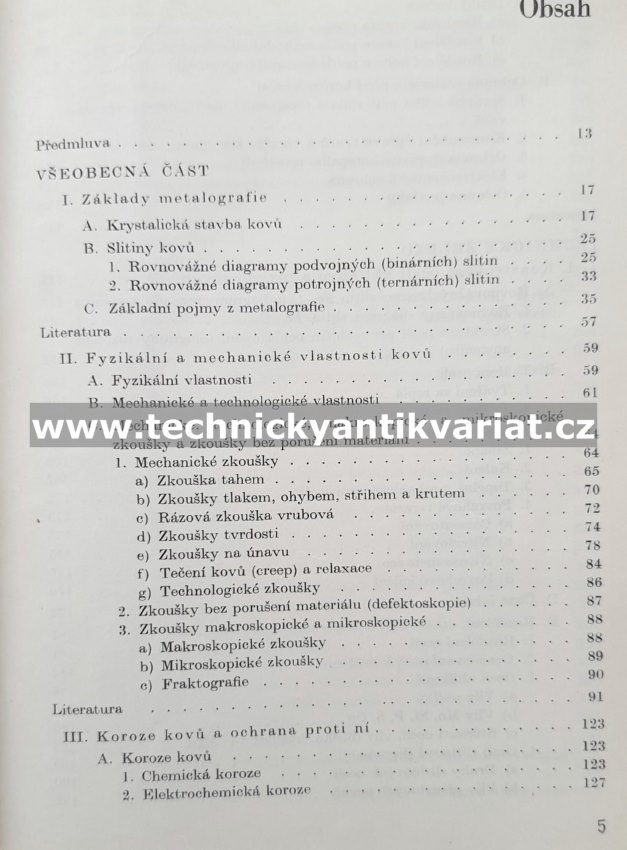 Kovové materiály - Beneš (1968)