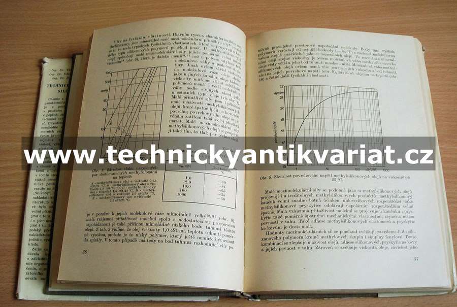 Technické použití silikonu - Bažant, Chvalovský, Rathouský (1959)