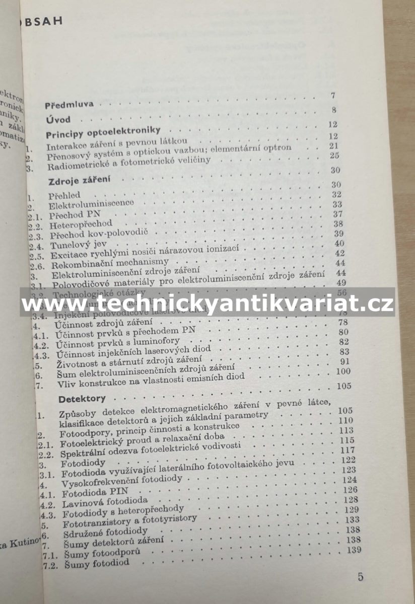 Optoelektronika - Míšek, Kratěna (1979)
