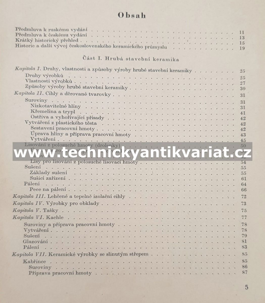 Technologie keramiky a žárovzdorného zboží - P. P. Budnikov (1960)