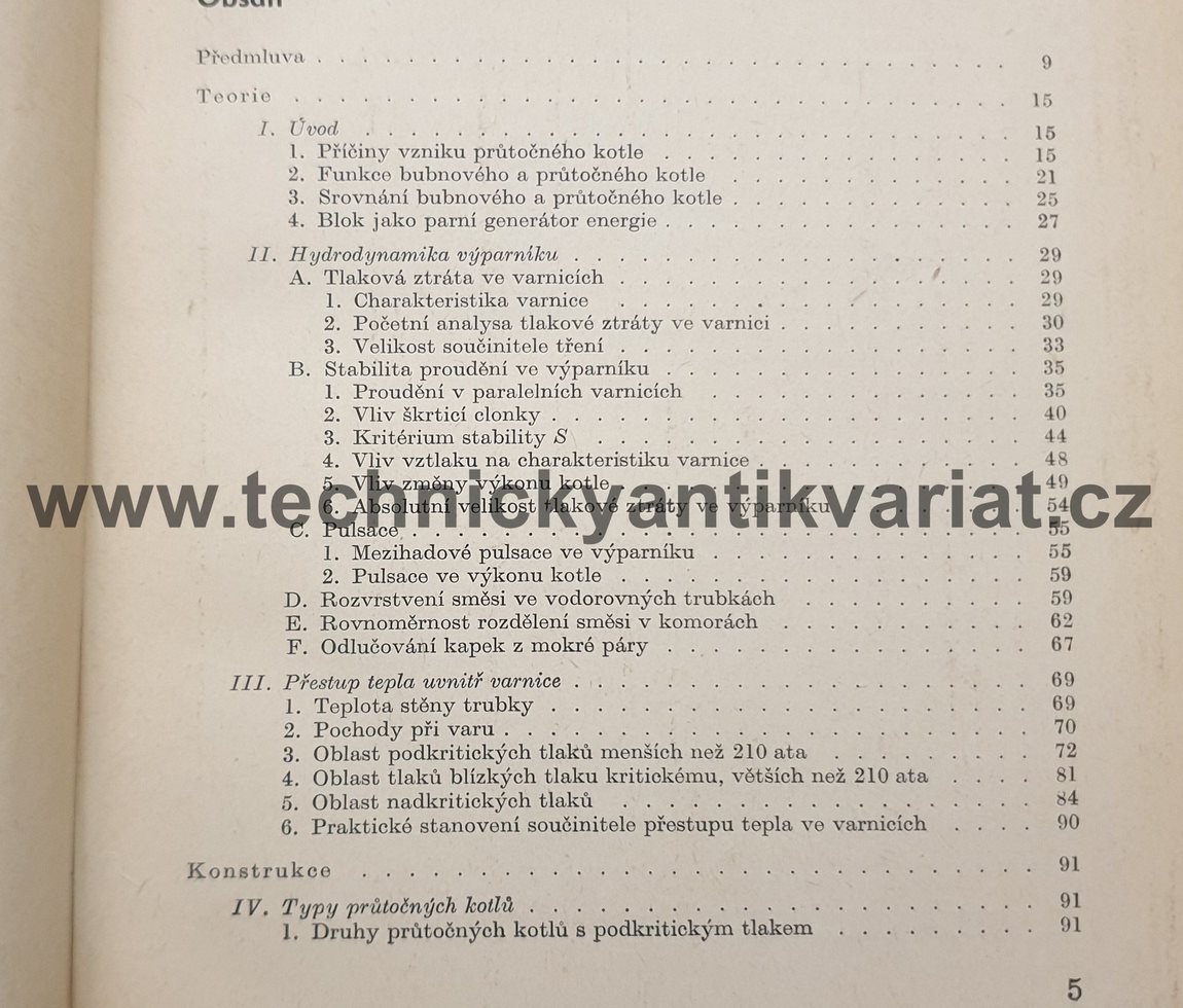 Průtočné kotle - Richard Doležal (1960)