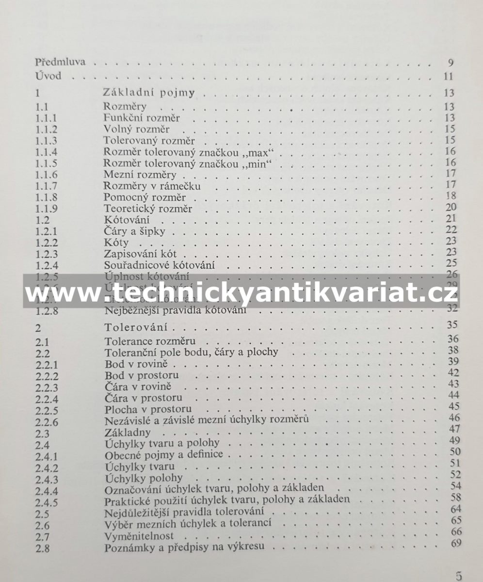 Kotování a tolerování vyměnitelných součástí - František Konečný (1965)