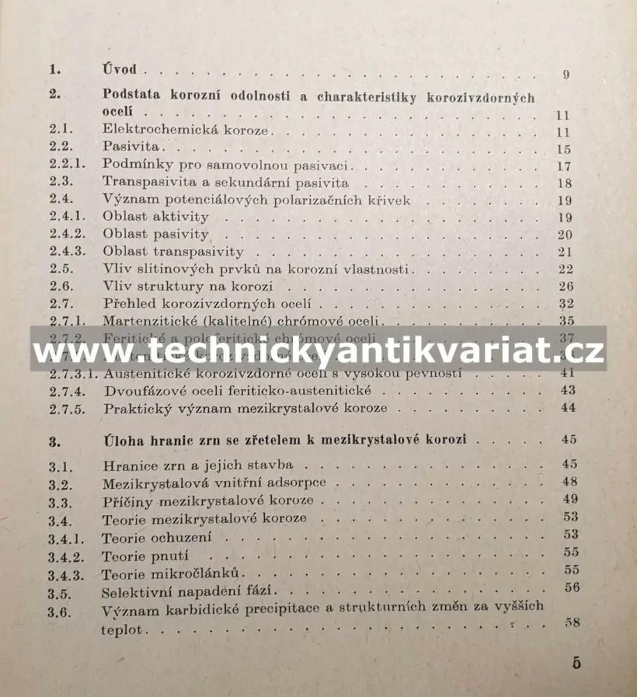 Mezikrystalová koroze korozivzdorných ocelí - Vladimír Číhal (1967)