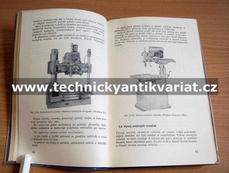 Práce na otočných vrtačkách
