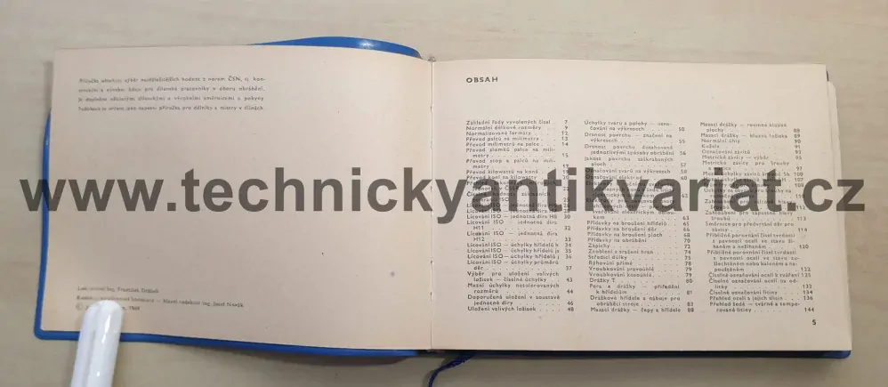 Tabulky pro dílenskou praxi - J. Dolava (1969)