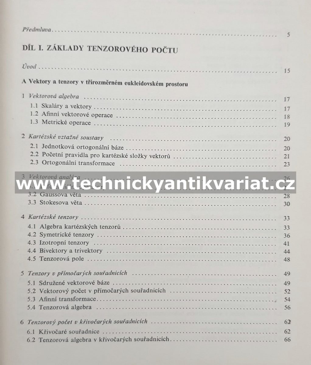 Tenzory v elektrotechnice a ve fyzice - Kučera, Horák (1963)