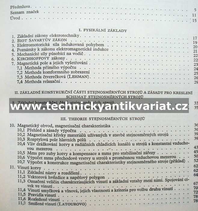 Elektrické stroje na stejnosměrný proud - Chládek, Lammeraner (1957)