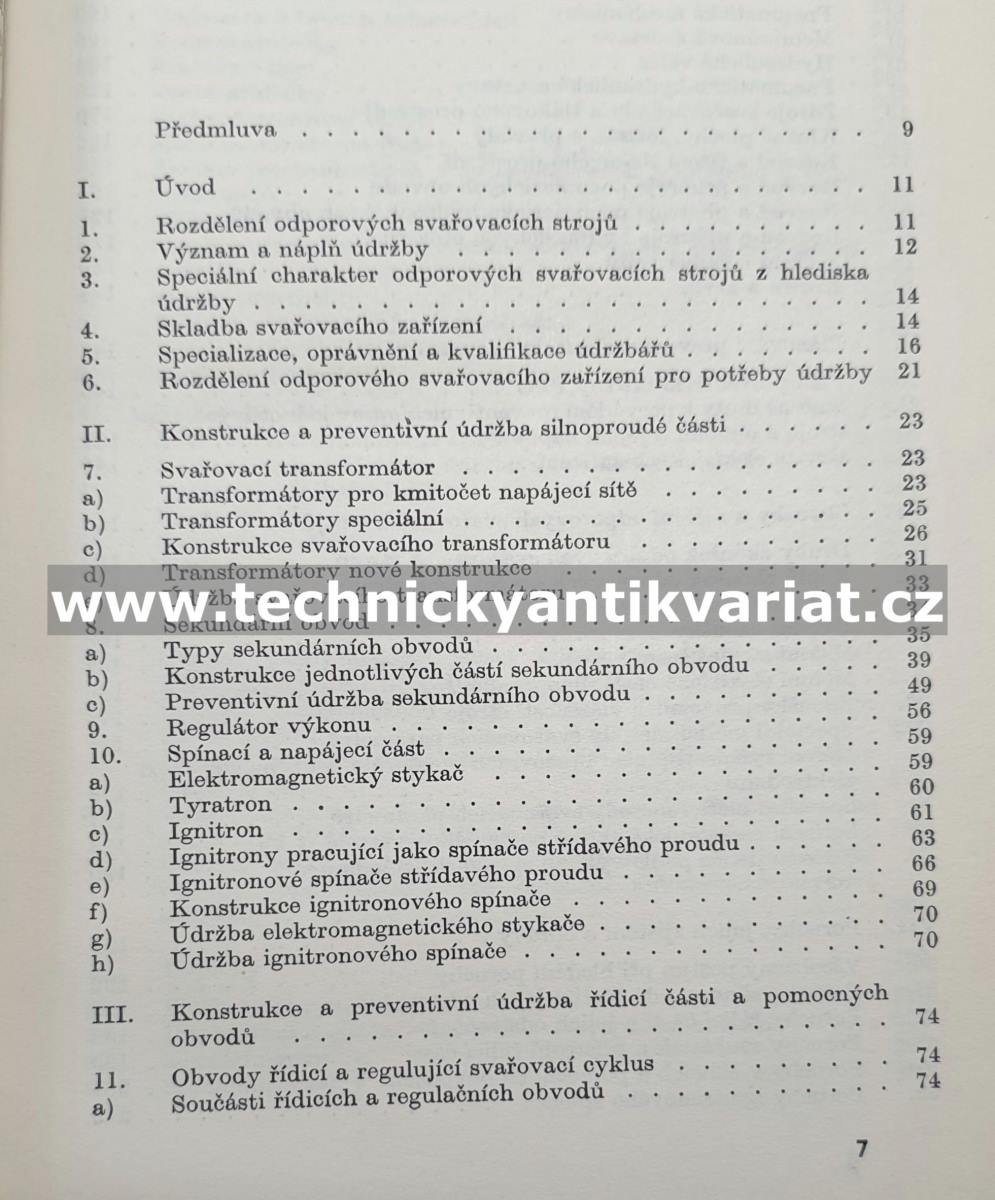 Údržba odporových svařovacích strojů - Karel Járský (1966)