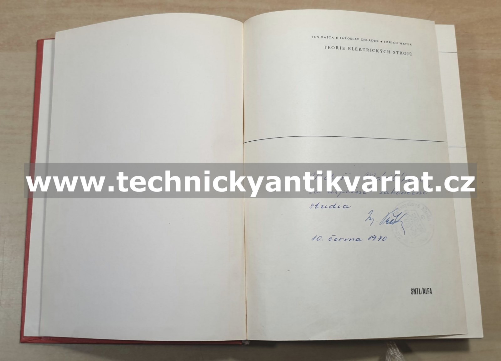 Teorie elektrických strojů - Bašta, Chládek, Mayer (1968)