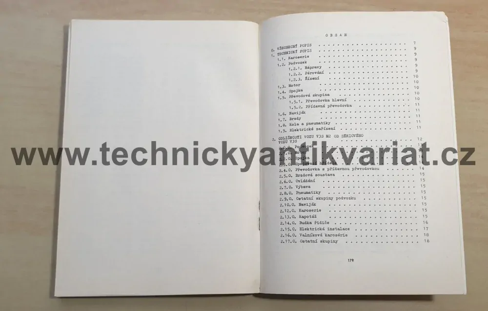 Praga V3S M2 - príručka vodiča (1987)