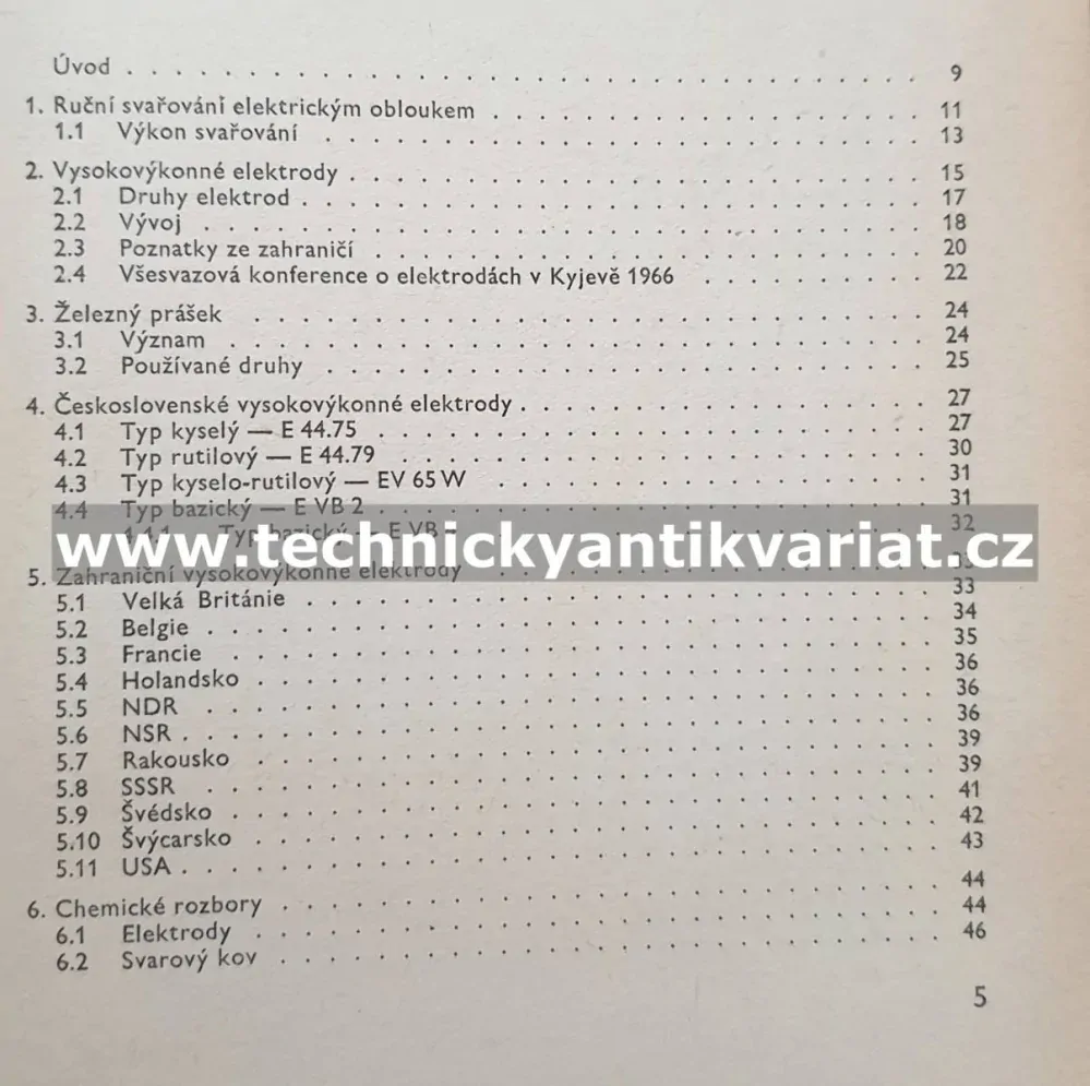 Svařování vysoko výkonnými elektrodami - Vilém Hromádko (1973)