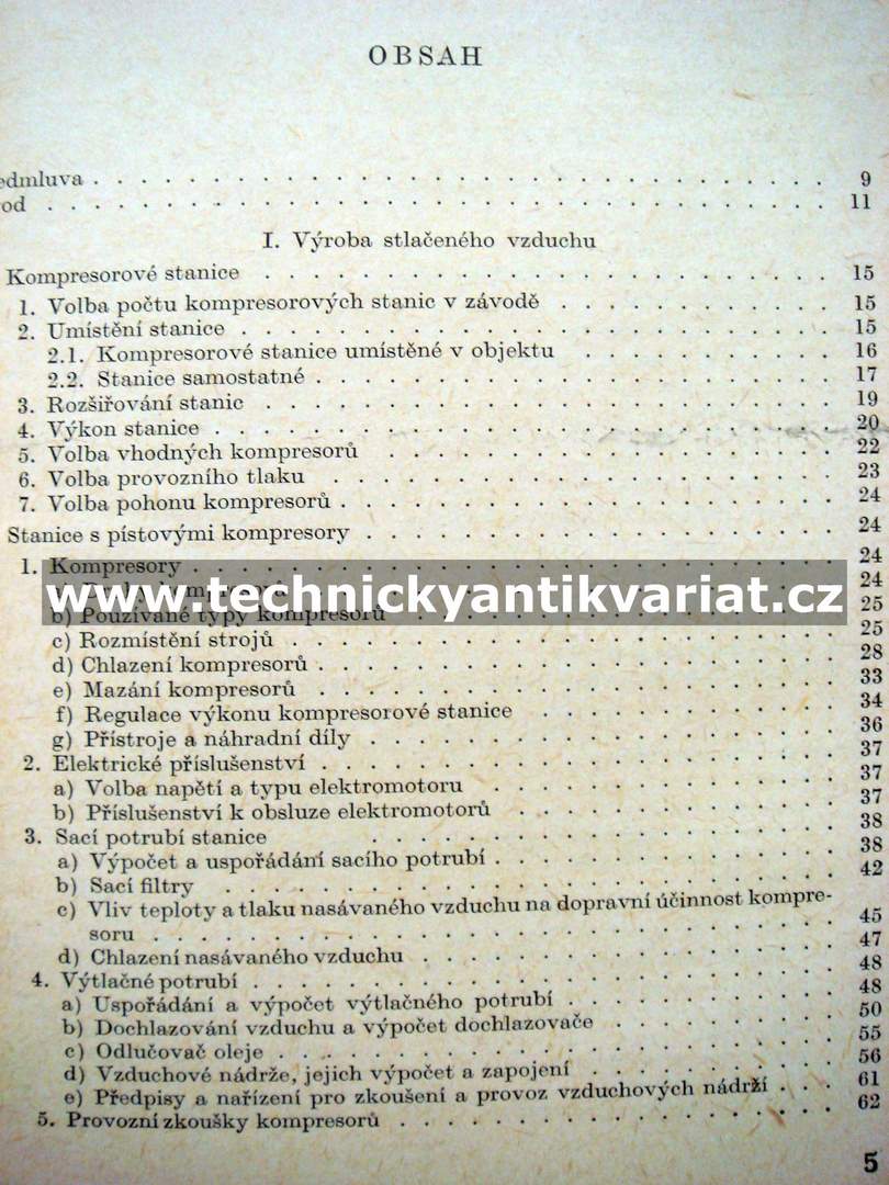 Stlačený vzduch v průmyslu - A. Drozd (1962)