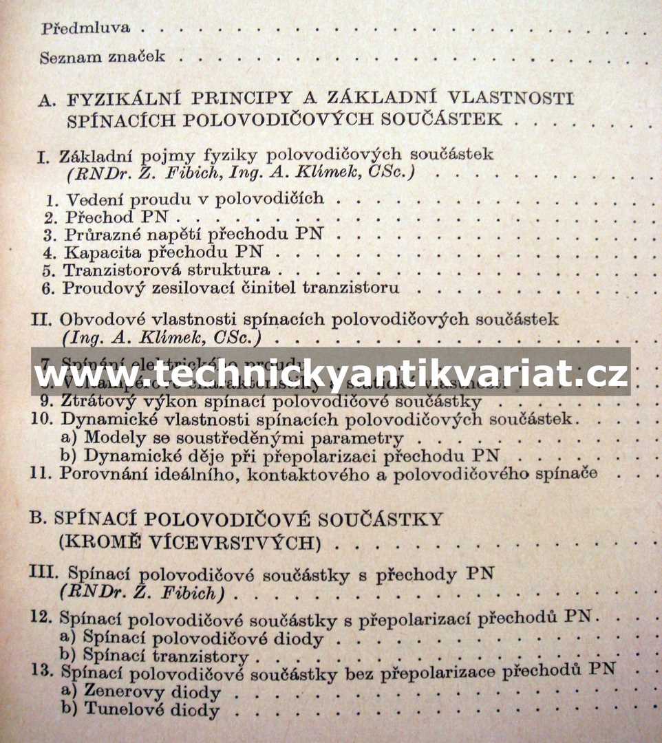 Polovodičové spínací součástky