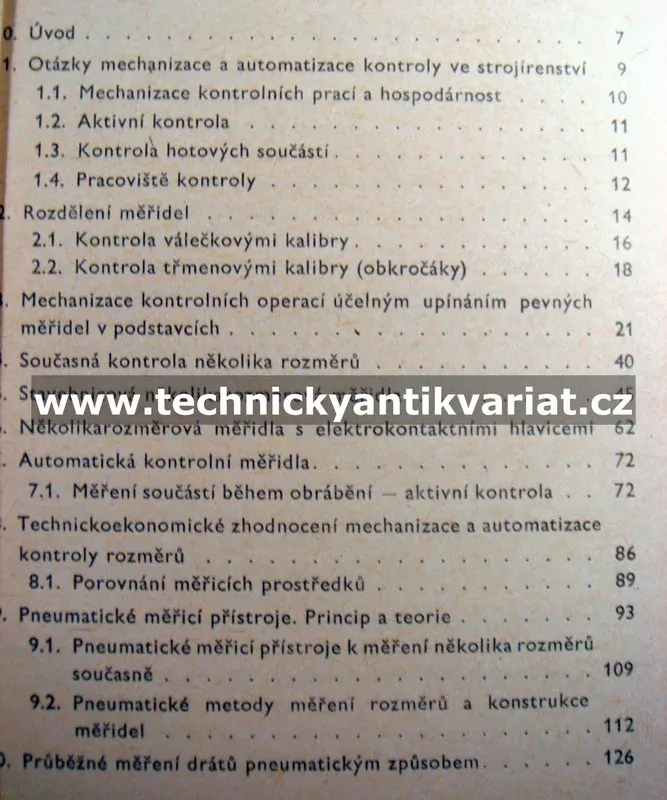 Mechanizace kontroly ve strojnictví - Rudolf Marynčák
